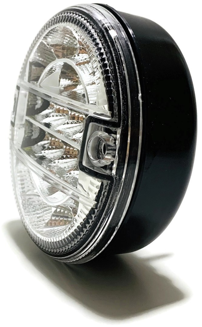 Okrągła lampa cofania LED 12/24 V – trwałe światło dla Twojej przyczepy czy maszyny